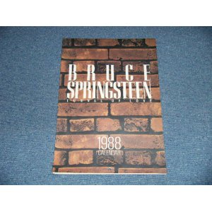 画像: BRUCE SPRINGSTEEN -  TUNNEL OF LOVE 1988 CALENDAR (Ex+++) / 1988 JAPAN ORIGINAL "PROMO ONLY" Used Calendar