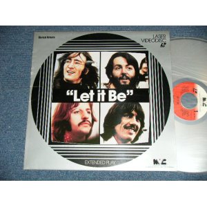 画像: THE BEATLES -  LET IT BE  (Ex+++/MINT) / 1981 US ORIGINAL Used LASERDISC NTSC SYTEM 