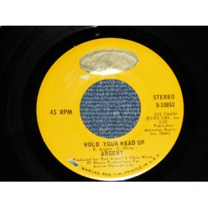 画像: ARGENT - HOLD YOUR HEAD UP: KEEP ON ROLLIN'   ( Ex++/Ex++) / 1972  US AMERICA ORIGINAL Used 7" Single 