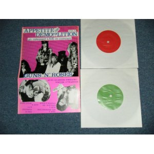 画像: GUNS N' ROSES - APEETITE FOR DEMO!? LITION VOL.2 : UN RELEASED LIVE in Concert (MINT-/MINT-)  / 1988 ORIGINAL "Limited Press" "No.252 of 500 Made" Used  Double x 7"Single With PICTURE Sleeve 