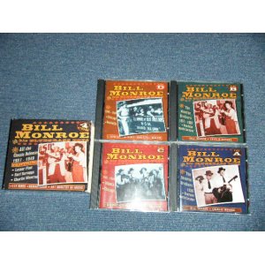 画像: BILL MONROE & his BLUEGRASS BOYS - ALL THE CLASSIC RELEASED 1937-1949 (Ex++/MINT) /  2003 UK ENGLAND ORIGINAL Used 4-CD's Box Set 
