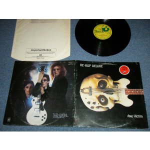 画像: BE BOP DELUXE - AXE VICTIM  (Matrix # A-2/B-2)   ( Ex+/MINT- : EDSP)  / 1974 UK ENGLAND ORIGINAL Used  LP 