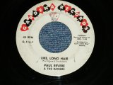 画像: PAUL REVERE and the RAIDERS - LIKE, LONG HAIR : SHARON ( Ex++Ex++)  / 1961 US AMERICA ORIGINAL Used 7" Single 