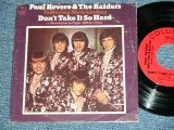 画像: PAUL REVERE and the RAIDERS -DON'T TAKE IT SO HARD : OBSERVATION IN FLIGHT #285  IN 3/4 TIME ( Ex/Ex+++)  / 1968 US AMERICA ORIGINAL Used 7" Single  With Picture Sleeve 