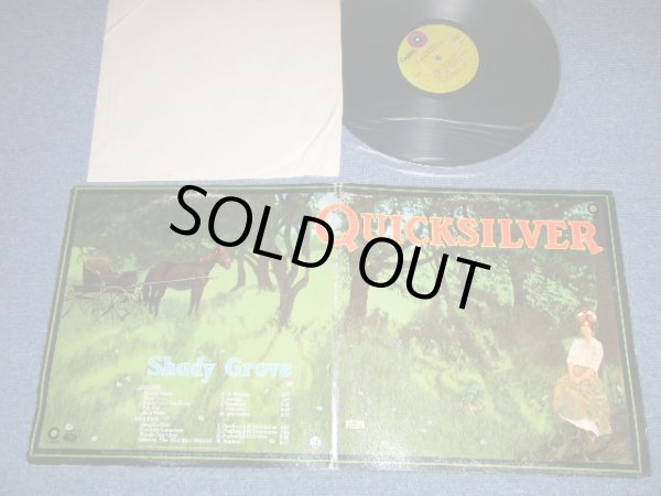 画像1: QUICKSILVER MESSENGER SERVICE - SHADY GROVE (F1/F1)  ( Ex+/Ex++ Large Warp ) / 1970 US AMERICA ORIGINAL 1st Press "GREEN Label" Used LP 