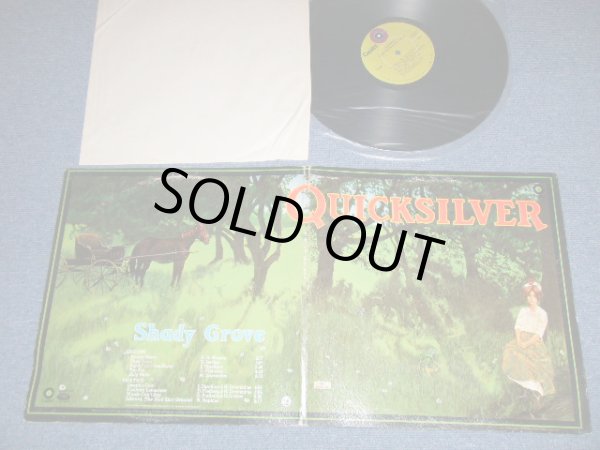 画像1: QUICKSILVER MESSENGER SERVICE - SHADY GROVE (F1/F1)  ( Ex+/Ex++ Large Warp ) / 1970 US AMERICA ORIGINAL 1st Press "GREEN Label" Used LP 