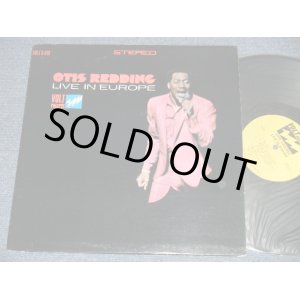 画像: OTIS REDDING - LIVE IN EUROPE ( Matrix # A) ST-VO- 671059-A  LW    B) ST-VO- 671060-A  LW )(Ex++/Ex++) / 1967 US AMERICA ORIGINAL "YELLOW w/DIST. by ATCO Label" Used  LP 