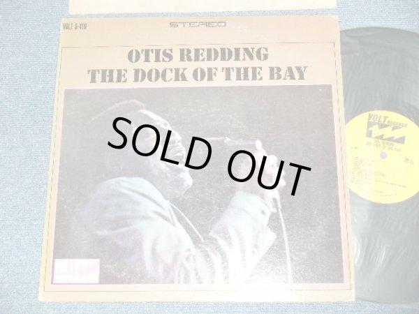 画像1: OTIS REDDING - THE DOCK OF THE BAY( Matrix #A) ST-VO-681225-1E  CT  /B) ST-VO-681226-1E  CT)(VG+++/VG+++, Ex++ EDSP ) / 1968 US AMERICA ORIGINAL "YELLOW w/ATCO at bottom Label"  Used  LP 