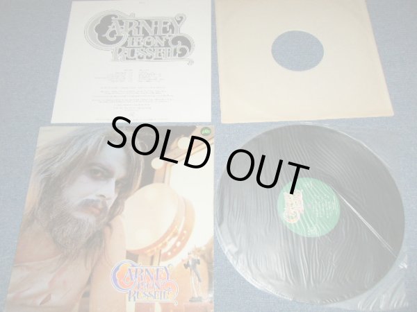 画像1: LEON RUSSELL - CARNEY  : With INSERTS (Matrix # A) SW-1-8911-F3 /B) SW-2-8911-F10 )( (Ex+/Ex+++, MINT- ; STOFC) / 1972 US AMERICA 1st Press"Dist.'CAPITOL' Label" Used LP 