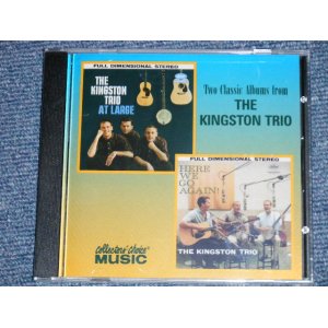 画像: KINGSTON TRIO - AT LARGE + HERE WE GO AGAIN (2 in 1 + Bonus)  (SEALED) /  2001 US AMERICA RORIGINAL  "Brand New SEALED"  CD