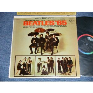 画像: The BEATLES - BEATLES '65( Matrix # ST-1-2228- A-5 #2/ ST-2-2228-W1)  (Ex+++/MINT-)  / 1964 US AMERICA ORIGINAL "BLACK with RAINBOW RING & CAPITOL Logo on TOP Label" STEREO Used LP 