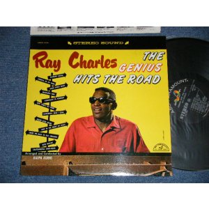 画像: RAY CHARLES -  THE GENIUS HITS THE ROAD  (Ex++./MINT-)  / 1960 US AMERICA ORIGINAL  STEREO  Used LP 