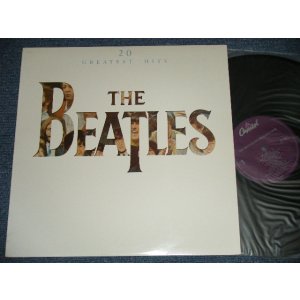 画像:  BEATLES  - 20 GREATEST HITS  ( Matrix #   A) SV-1-12245 F-12 1-1  MATERED BY CAPITOL /B) SV-2-12245 F-12 1-1  MATERED BY CAPITOL ) (MINT-/MINT-)  /  1988 vERSION US AMERICA   3rd Press "PURPLE  with Small CAPITOL at Top Label"  Used  LP