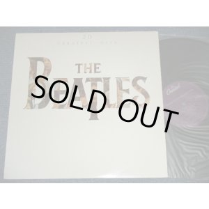 画像:  BEATLES  - 20 GREATEST HITS  ( Matrix #   A) SV-1-12245 F-12 1-1  MATERED BY CAPITOL /B) SV-2-12245 F-12 1-1  MATERED BY CAPITOL ) (MINT-/MINT-)  /  1988 vERSION US AMERICA   3rd Press "PURPLE  with Small CAPITOL at Top Label"  Used  LP