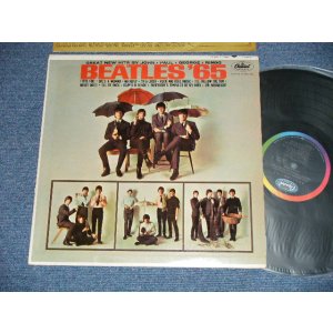 画像: The BEATLES - BEATLES '65( Matrix # A) T1-2228-T22   2 /B) T2-2228-T24 #2 )  ( Ex++/Ex+++ Looks:Ex, MINT-)  / 1965 US AMERICA ORIGINAL "BLACK with RAINBOW RING & CAPITOL Logo on TOP Label" MONO Used LP 