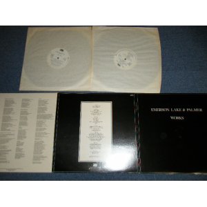 画像: E L & P EMERSON LAKE & PALMER - WORKS (Matrix # A/B/C(2)/D(2) ATLANTIC STUDIOS D.K.)  ( Ex+++/MINT-) /  1977 UK ENGLAND ORIGINAL Used 2-LP 