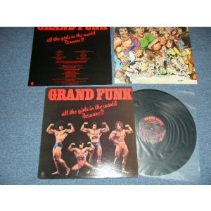 画像: GFR / GRAND FUNK RAILROAD - ALL THE GIRLS IN THE WORLD BEWARE!!! :With POSTER+INNER-SLEEVE ( Matrix #  A) SO-1-11356-26 /B)  SO-2-11356-26) (Ex++/MINT-)  / 1974 US AMERICA ORIGINAL Used LP 
