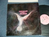 画像: E L & P EMERSON LAKE & PALMER - EMERSON LAKE & PALMER ( Ex+/VG, Ex++) /  1970 FRANCE FRENCH ORIGINAL "PINK Label" Used LP 