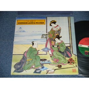 画像: E L & P EMERSON LAKE & PALMER -  THE BEST OF (Matrix # A) STA-804527-E  STRAWBERRY  /B) STA-804528-E  STRAWBERRY  .)  (Ex++/MINT-) /  1980 US AMERICA ORIGINAL  "GREEN & RED Label"  Used LP 