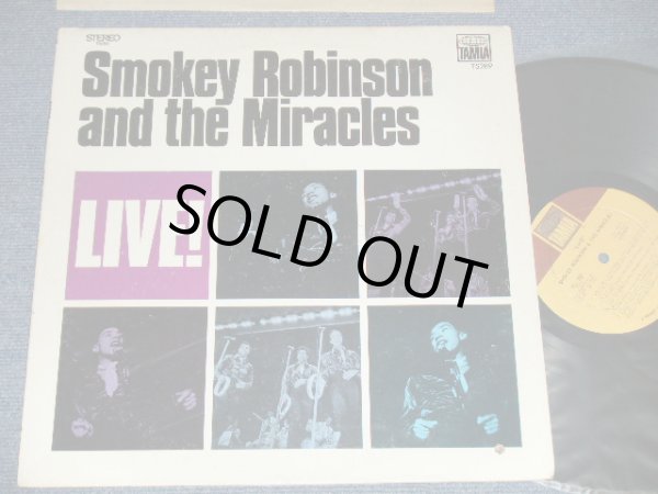 画像1: SMOKEY ROBINSON and The MIRACLES - LIVE! ( Ex++Ex+++ BB ) / 1968 US AMERICA ORIGINAL STEREO   Used LP