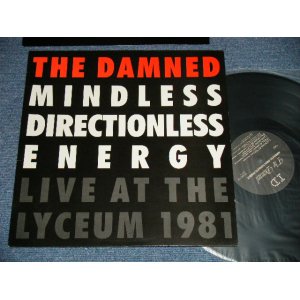 画像: The DAMNED - MINDLESS, DIRECTIONLESS, ENERGY (Ex+++/MINT-) /  1987 UK ENGLAND  ORIGINAL Used LP