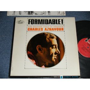 画像: CHARLES AZNAVOUR  - FORMIDABLE!?  ( Ex++/Ex+++)  / 1963 US AMERICA  ORIGINAL MONO  Used LP