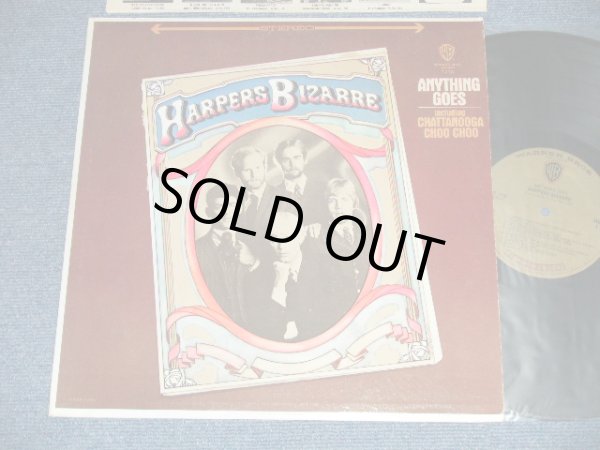 画像1: HARPERS BIZARRE - ANYTHING GOES (Matrix # A)39295 WS-1716 A 1A    B)39296 WS-1716-B  1D )  (Ex++/Ex++ EDSP) / 1967 US AMERICA ORIGINAL 1st Press "GOLD Label" STEREO Used LP