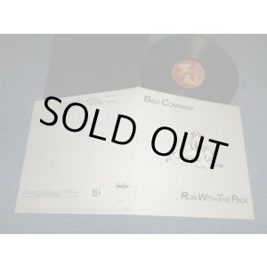 画像: BAD COMPANY - RUN WITH THE PACK  ( Matrix #    A)ST-SS-753525-L/B)ST-SS-753526-M) (MINT-/MINT- ) / 1980's  US AMERICA  REISSUE  Used  LP 