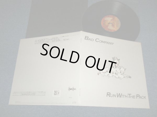 画像1: BAD COMPANY - RUN WITH THE PACK  ( Matrix #    A)ST-SS-753525-L/B)ST-SS-753526-M) (MINT-/MINT- ) / 1980's  US AMERICA  REISSUE  Used  LP 