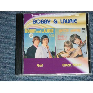 画像: BOBBY & LAURIE(New Zealand Beat Band) - GO!! + HITCH HIKER (NEW) / GERMAN "Brand New" CD-R 
