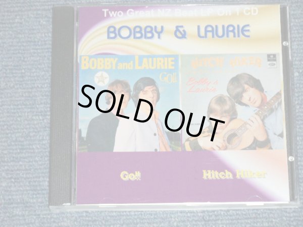 画像1: BOBBY & LAURIE(New Zealand Beat Band) - GO!! + HITCH HIKER (NEW) / GERMAN "Brand New" CD-R 
