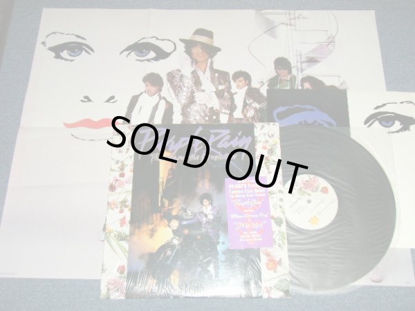 画像1: PRINCE - PURPLE RAIN  (With POSTER) (Ex++/MINT- / 1985 US AMERICA ORIGINAL Used  LP 