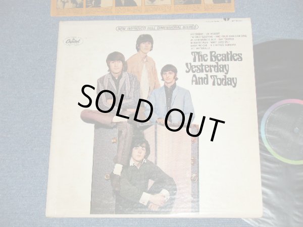 画像1: The BEATLES - YESTERDAY And TODAY ( Matrix # A)  ST-1-2553-A9 /B)  ST-2-2553-B8 #2  ( Ex+/Ex+++ ) / 1966 US AMERICA  1st"BLACK with RAINBOW Label" 1st Press "Front Cover" STEREO Used LP 
