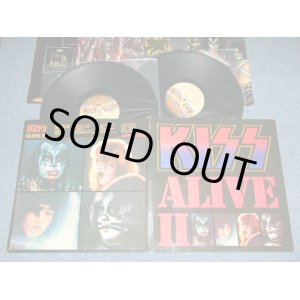 画像:  KISS - ALIVE II  (With BOOKLET & INNER)  (Matrix #A) AS-SM1  STERLING    B) BS-SM3  STERLING    C) CS-SM1  STERLING    D)DS-SM4  STERLING ) "SANTA MARIA Press in CA" ( Ex+++,Ex++/Ex+++)  / 1977 US AMERICA  ORIGINAL Used 2-LP 