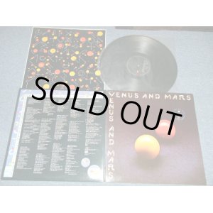 画像: WINGS PAUL McCARTNEY of THE BEATLES   - VENUS AND MARS ( MINT-/MINT-)  /  1975 US AMERICA  ORIGINAL  Used LP With INNER SLEEVE
