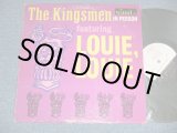 画像: THE KINGSMEN - IN PERSON  feat.LOUIE,LOUIE ( Ex-/Ex+ EDSP)  / 1964 US AMERICA ORIGINAL MONO Used LP 