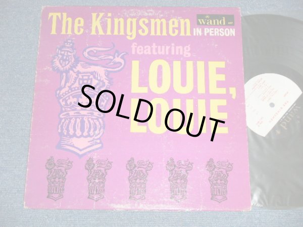 画像1: THE KINGSMEN - IN PERSON  feat.LOUIE,LOUIE ( Ex-/Ex+ EDSP)  / 1964 US AMERICA ORIGINAL MONO Used LP 