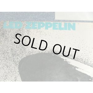 画像: LED ZEPPELIN - LED ZEPPELIN I ( 1st Press TURQUOISE Sleeve )( Matrix Number A) 588171 A//1 : B) 588171 B//1 Uncorrected NUMBER) (Ex++/Ex+++)  / 1969 UK ENGLAND ORIGINAL 1st Press "RED & PLUM Label" Used L