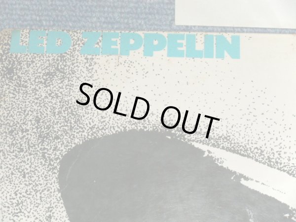 画像1: LED ZEPPELIN - LED ZEPPELIN I ( 1st Press TURQUOISE Sleeve )( Matrix Number A) 588171 A//1 : B) 588171 B//1 Uncorrected NUMBER) (Ex++/Ex+++)  / 1969 UK ENGLAND ORIGINAL 1st Press "RED & PLUM Label" Used L