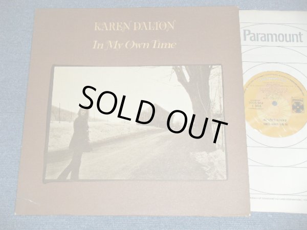 画像1: KAREN DALTON -  IN MY OWN TIME( Ex++/Ex+++ Cut Out  EDSP) / 1971 US AMERICA ORIGINAL  Used LP 