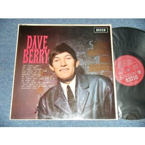 画像: DAVE BERRY - DAVE BERRY  (1A/1A) ( Ex++/Ex+++ Looks:Ex++ )  / 1964 UK ENGLAND ORIGINAL "MAROON with Unboxed DECCA Label" MONO Used LP 