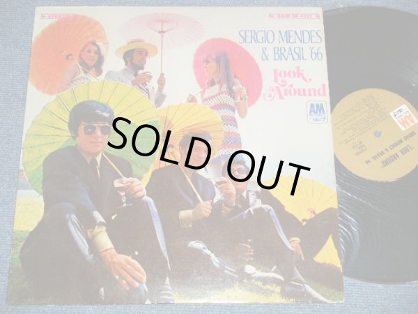 画像1: SERGIO MENDES & BRASIL '66 -  LOOK AROUND (Ex++/SEALED)  / 1968 US AMERICA Original Stereo "BROWN LABEL"  "BRAND NEW SEALED"  LP 