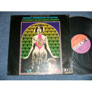 画像: OTIS REDDING : The JIMI HENDRIX EXPERIENCE -MONTEREY INTERNATIONAL POP FESTIVAL  (Ex+/Ex+++ B-5:Ex ) / 1970 FRANCE FRENCH ORIGINAL 1st Press  "RED & PLUM Label" Used LP