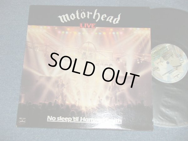 画像1: MOTORHEAD / Motörhead - NO SLEEP 'TILL NAMMERSMITH (Ex+++/MINT-) / 1981  US AMERICA ORIGINAL Used LP   