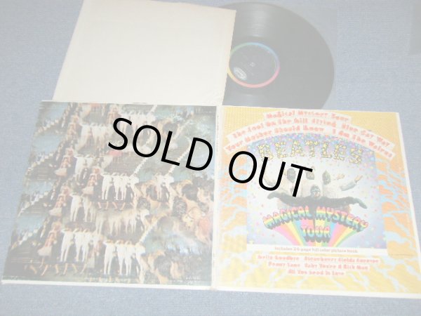 画像1: THE BEATLES -  MAGICAL MYSTERY TOUR (MATRIX #  A) MAL-1-2835-G8   B) MAL-2-2835-F7   )  (Ex+/Ex+)/ 1967 US AMERICA ORIGINAL "BLACK with RAINBOW Label" "MONO" Used LP LP