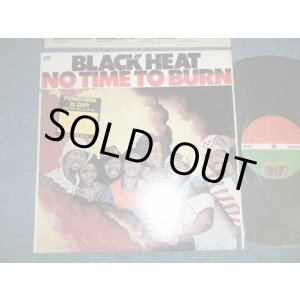 画像: BLACK  HEAT - NO TIME TO BURN ( EX+/MINT- Cut Out for PROMO, PROMO SEAL OFC)  / 1974 US AMERICA  ORIGINAL "PROMO" Used LP 