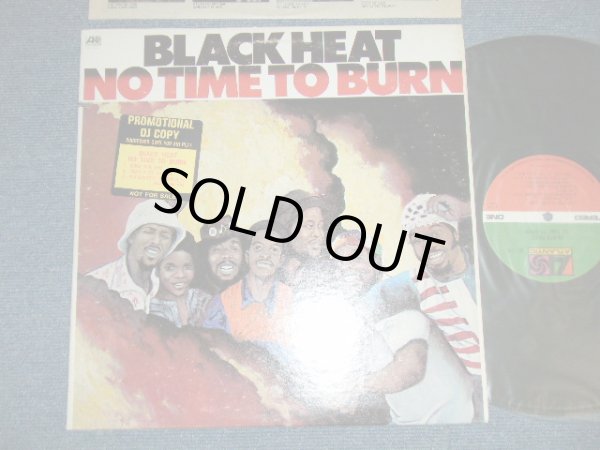 画像1: BLACK  HEAT - NO TIME TO BURN ( EX+/MINT- Cut Out for PROMO, PROMO SEAL OFC)  / 1974 US AMERICA  ORIGINAL "PROMO" Used LP 