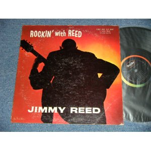 画像: JIMMY REED - ROCKIN' WITH REED (Ex/VG+++ Looks:Ex+ EDSP) / 1961 US AMERICA  2nd Press "BLACK with RAINBOW Label" Used LP 