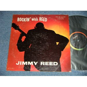 画像: JIMMY REED - ROCKIN' WITH REED (Ex/VG+++ Looks:Ex+ EDSP) / 1961 US AMERICA  2nd Press "BLACK with RAINBOW Label" Used LP 