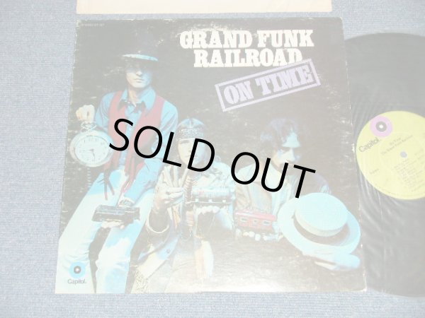 画像1: GRAND FUNK RAILROAD GFR - ON TIME ( DEBUT ALBUM) ( Ex/Ex+ Looks:Ex- ) /  1969 US AMERICA ORIGINAL Used LP 